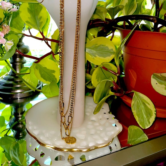 18K Gold Plated Necklace - Picture 1 of 4